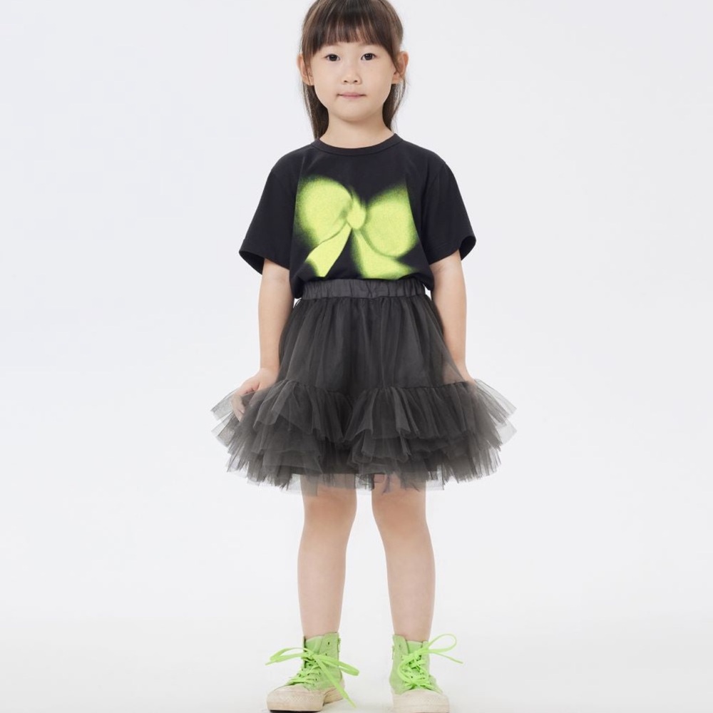 JNBY airbrush bow tshirt